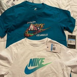 Two Nike boys T-shirt’s size medium